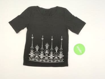 czarne t shirty basic: T-shirt damski, rozmiar M — 2