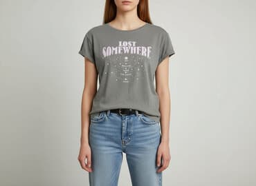 koszulka chaotic system: Sinsay, T-shirt damski, rozmiar M — 6