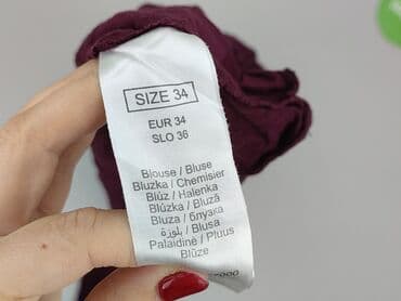bordowe bluzki: Orsay, Bluzka damska, XS — 5