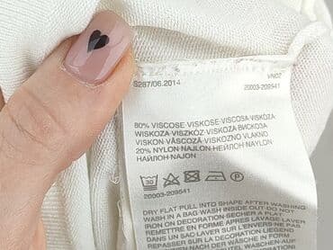 sweter piórkowy na drutach: Canda, Bluzka damska, rozmiar XL — 6