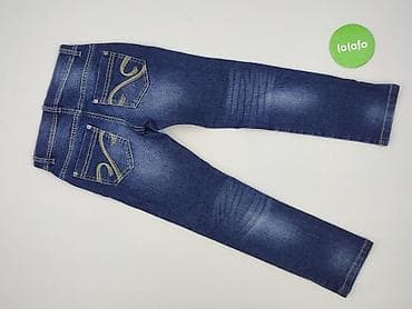 dsquared2 koszula: Spodnie jeansowe, Benetton, 8 lat, 122/128, stan - Idealny — 3