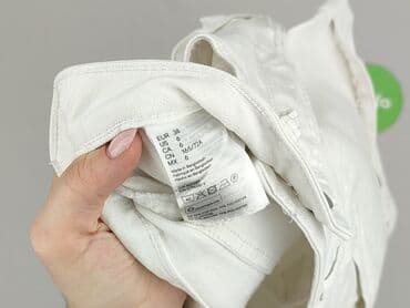 krótkie spodenki z szelkami 80: Denim, Szorty damskie, rozmiar M — 5