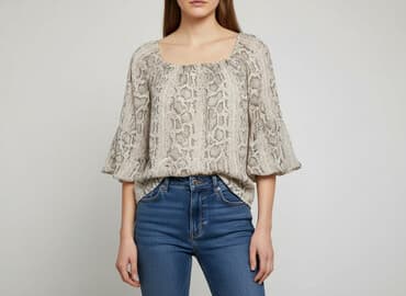 hm bluzki z krótkim rękawem: H&M, Bluzka damska, rozmiar M — 6