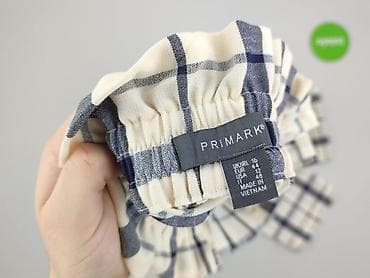 koszula w kratę pull: Primark, Spodnie materiałowe damskie, rozmiar XL — 5