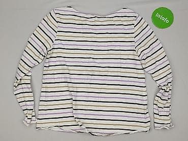 chabrowa bluzki plus size: Bluzka damska, rozmiar L — 3