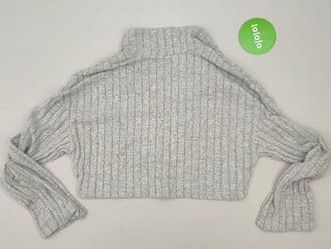 sweter piórkowy na drutach: Sweter damski, rozmiar XL — 3