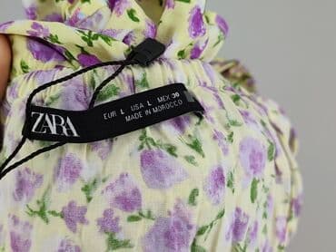 zara bluzki z bufiastymi rękawami: Zara, Bluzka damska, rozmiar L — 4