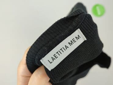 czarna sukienka i szary sweter: Sukienka damska, rozmiar S — 4