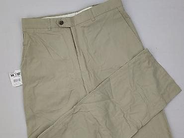 khaki: Spodnie materiałowe damskie, rozmiar L — 1