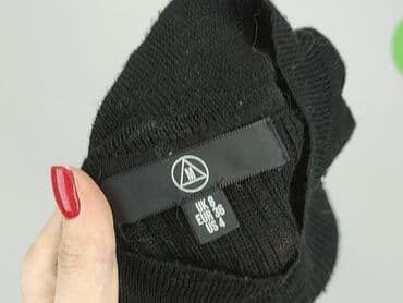 czarny sweter oversize: Sweter damski, rozmiar S — 5