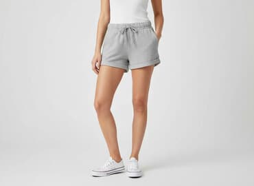 hm krótkie spodenki czarne: H&M, Szorty damskie, rozmiar XS — 6