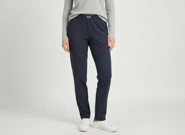 terranova spodnie z wysokim stanem: Spodnie materiałowe damskie, rozmiar M — 6