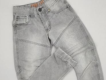 dżinsy c: Spodnie jeansowe, 8 lat, 128, stan - Bardzo dobry — 1