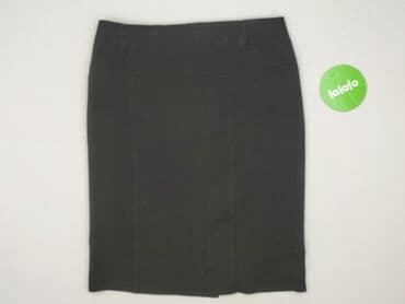 czarne długie spódnice z wysokim stanem: Spódnica damska, XL — 2