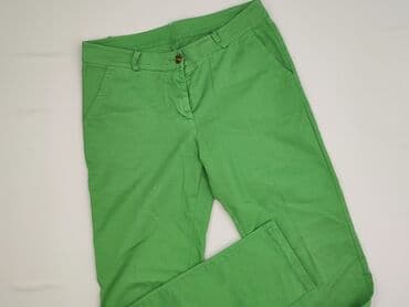 woskowane legginsy z wysokim stanem zara: Material trousers for women, size XL (EU 42) — 1