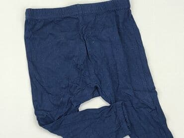 spodnie piżamowe hm: Legginsy, 12-18 miesięcy, stan - Dobry — 1