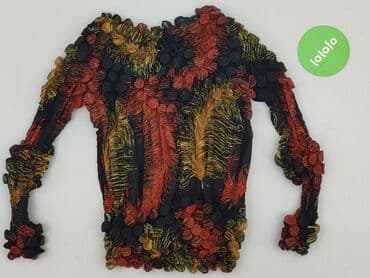 bluzka z piórami przy rękawach: Women's blouse, size One size — 6