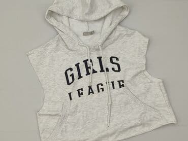 Kamizelki: Bershka, Bluza z kapturem damska, S — 1
