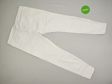 biale szerokie jeansy: Denim Co, Jeansy damskie, rozmiar 4XL — 3