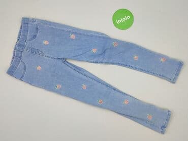 legginsy z kaszmirem: Spodnie jeansowe, 9 lat, 128/134, stan - Bardzo dobry — 2