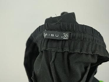 spodnie ala dresy: Damskie spodnie MISU, rozmiar EU 36 (US/CA 6). - Kolor: czarny - — 4