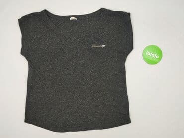 pull and bear golf damski: Soft Grey, Women's blouse, size M — 2