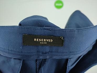 dzinsy 34: Reserved, Spodnie materiałowe damskie, rozmiar S — 4