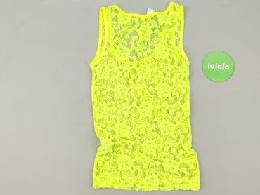 bluzka żółta w czarne paski: Vila, Top damski, rozmiar XS — 3