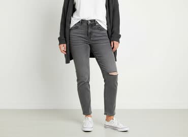 jeansy bape: BoohooMAN, Jeansy damskie, rozmiar XL — 6