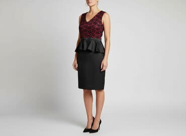 długa sukienki czerwona na wesele: Orsay, Sukienka damska, rozmiar S — 7