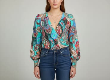 shein plus size bluzki: Shein, Bluzka damska, rozmiar XL — 7