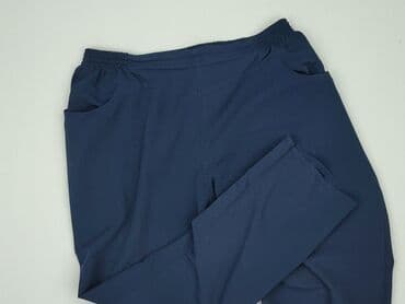 spodnie dla 60 latki: Spodnie materiałowe damskie, rozmiar 3XL — 7