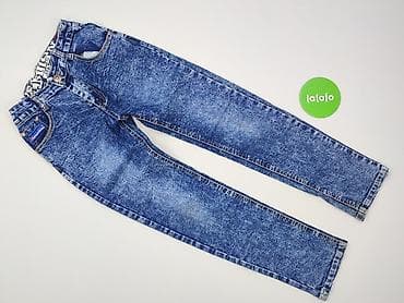abc jeans: Spodnie jeansowe, 11 lat, 146, stan - Idealny — 2