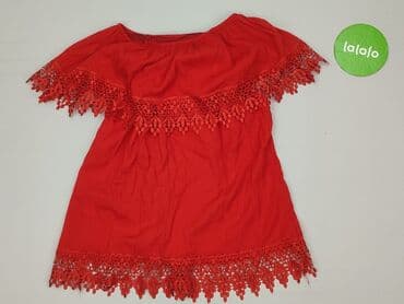 sukienki w czerwoną kratę: Red Queen, Bluzka damska, rozmiar S — 3