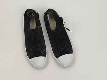 spodnie woskowane czarne: Trampki damskie, rozmiar 39 — 1