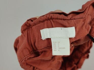 czerwone szorty damskie obcisłe: H&M, Szorty damskie, rozmiar XS — 5