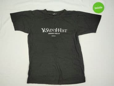 czarny tshirt: Boohoo, Koszulka dla mężczyzn, rozmiar L — 2