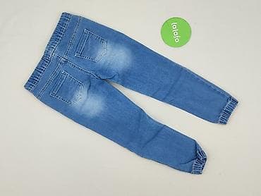 spodenki l: Spodnie jeansowe, Little kids, 5-6 lat, 110/116, stan - Bardzo dobry — 3