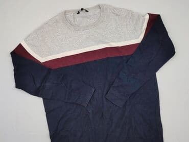 sweter w paski stradivarius: Peacocks, Sweter dla mężczyzn, rozmiar XL — 1