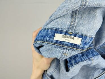 sandalki czarne ccc: DENIM JEANS, Ogrodniczki damskie, rozmiar M — 4