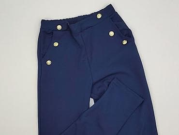 Material trousers for women, size S