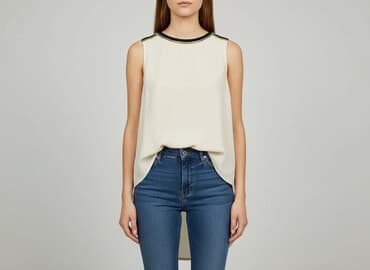 eleganckie bluzki dla puszystych: H&M, Women's blouse, size S — 1