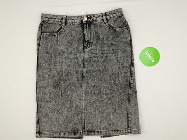 spódniczka dżinsowe z wysokim stanem: Spódnica damska, rozmiar M — 2