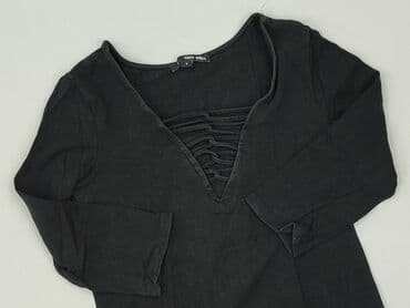 czarne t shirty damskie w serek: Tally Weijl, T-shirt damski, rozmiar S — 1