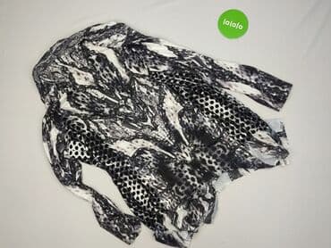 sweter z transparentnymi rękawami: Kardigan damski, M — 3