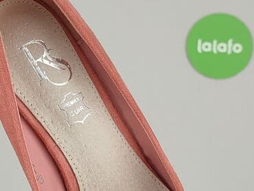 czerwone sandały na słupku ccc: Półbuty damskie, rozmiar 36 — 7