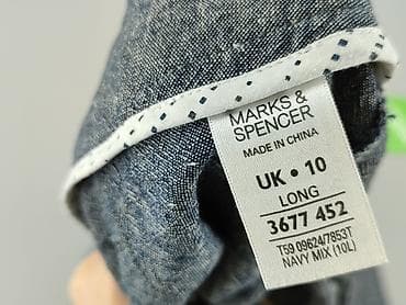 grafitowy garnitur: Marks & Spencer, Spodnie materiałowe damskie, rozmiar M — 4