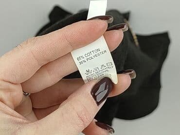 czarne t shirty damskie w serek: T-shirt damski, rozmiar L — 5