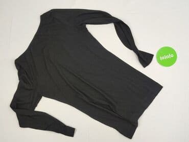 czarne bluzki basic z długim rękawem: Women's blouse, size M — 4