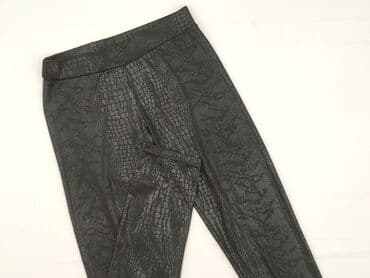 legginsy push marszczone: Leggings Eco-leather for women, size 2XL (EU 44) — 1